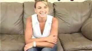 Gushing Babe Interviewed for role - sex video porn video